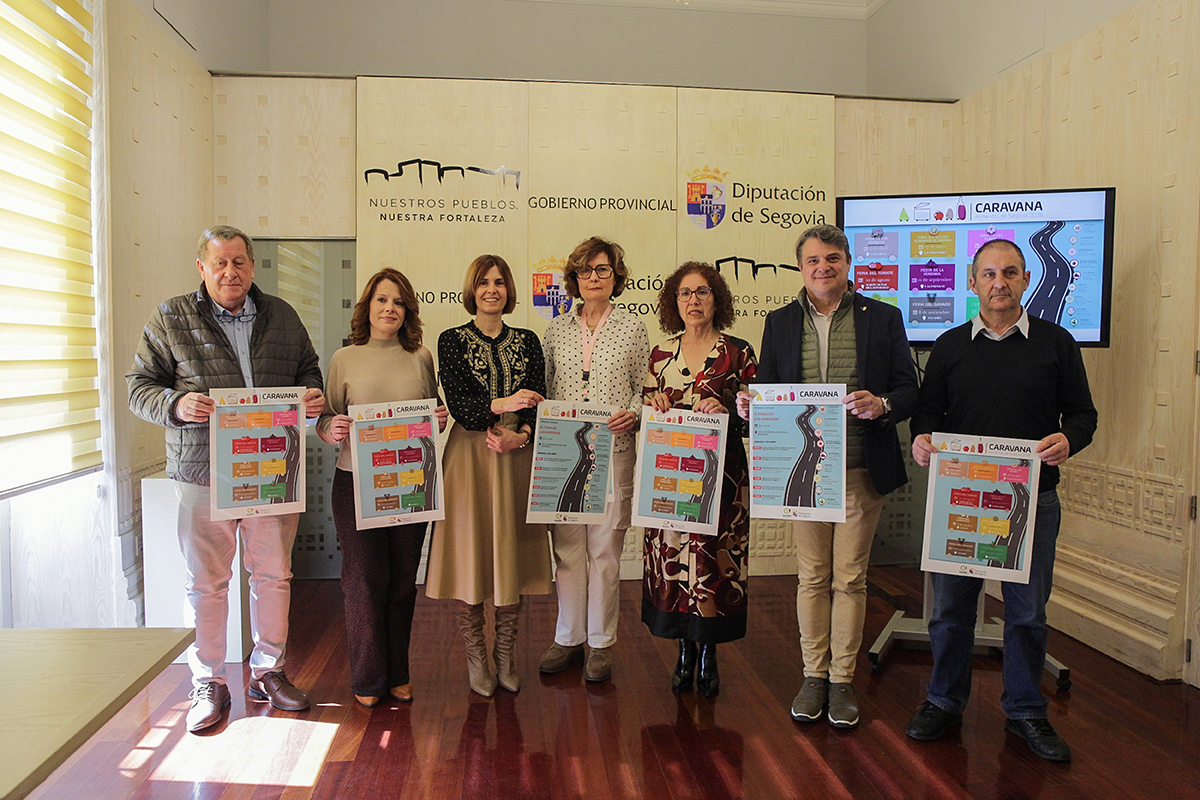 La Caravana de Alimentos de Segovia recorrerá la provincia con nueve paradas y dos nuevas citas que refuerzan su carácter inclusivo