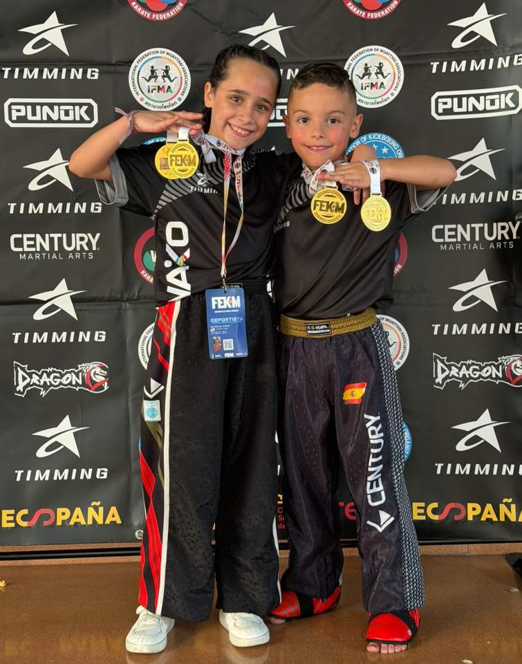La cantera segoviana brilla en el Campeonato de España por Edades de Kickboxing 2026