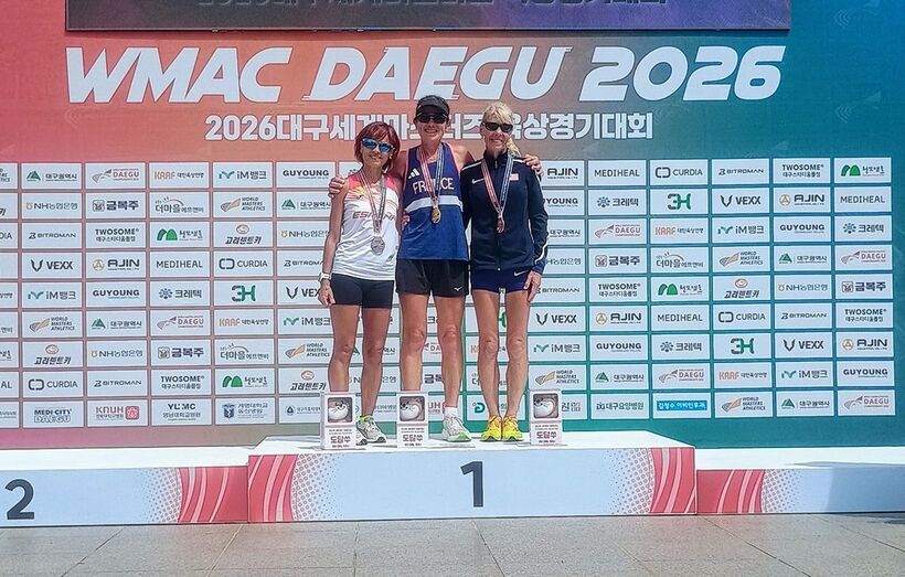 Sonia de la Calle conquista cuatro medallas en el Campeonato del Mundo Máster de Daegu